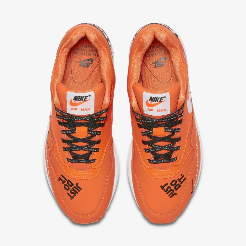 Nike Air Max 1 LX Just Do It Orange 917691 800 Grailify